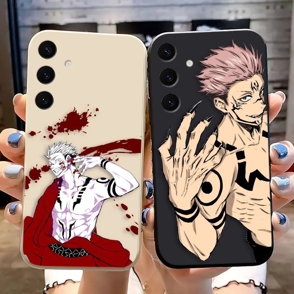 Anime Jujutsu Kaisen Yuji Itadori Phone Case FOR  Samsung Galaxy A35 A34 A33 A32 A31 A30 A25 A24 A23 A22 A21 A20 A16 A14 A13 S