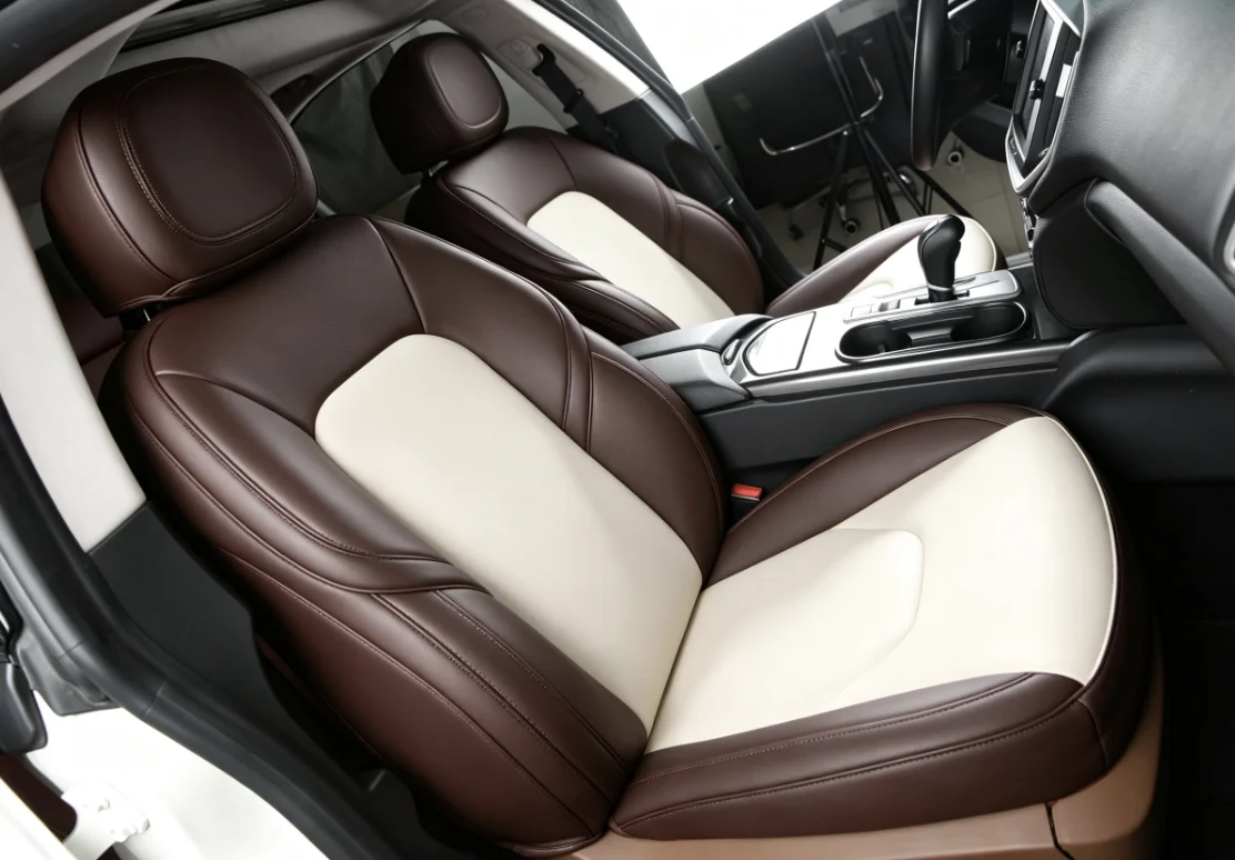 Für Maserati Ghibli 2017 Maßgefertigte Autositzbezüge Luxuriöses Nappa-Leder 100% Passgenau Innenraum-Zubehör 360 ° Vollständige Abdeckung – Detail 10