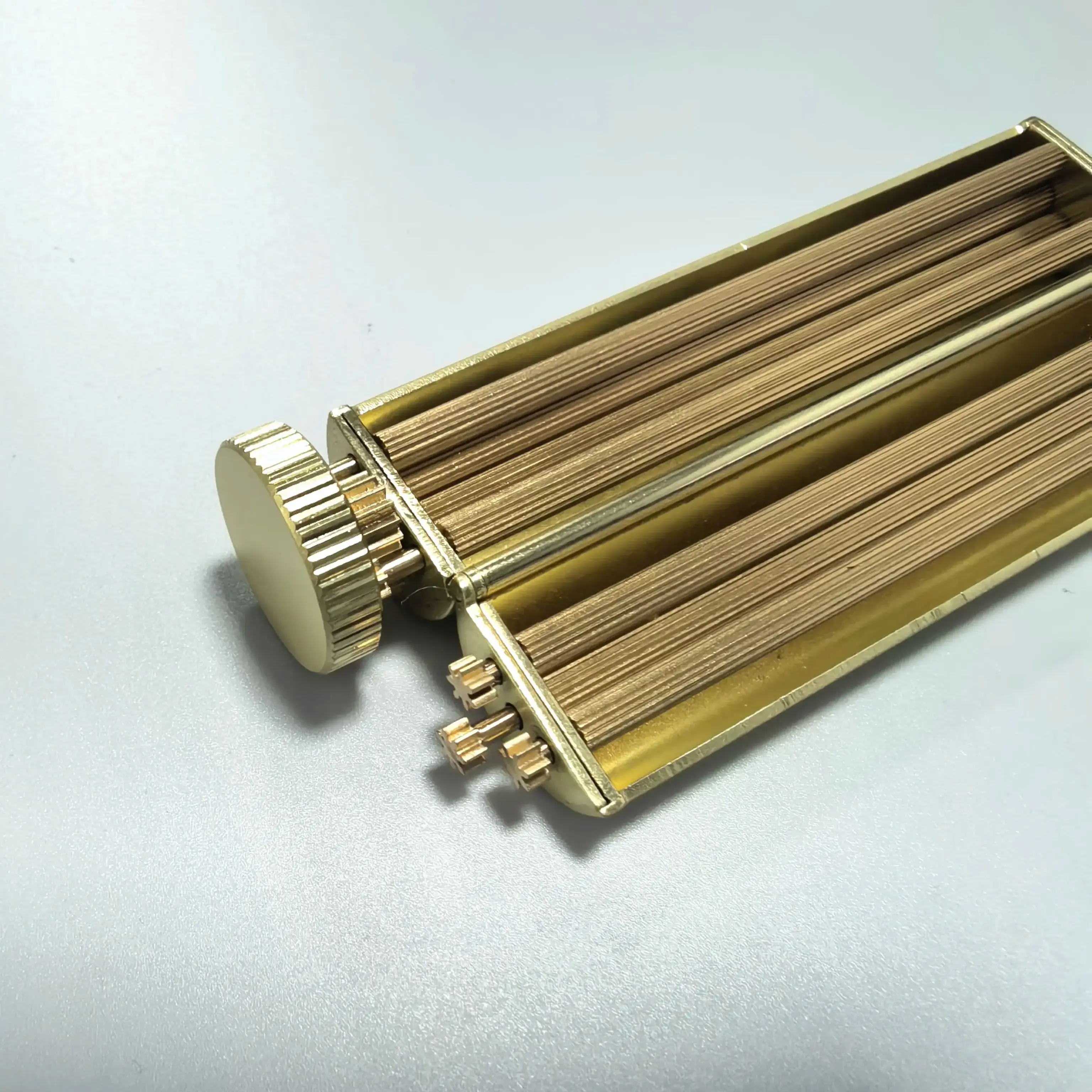 φ6.0mm Slim Solid Brass Cigarette Rolling Machine Smoke Hand Manual Tobacco Roller Maker 70mm 78mm Rollie Paper