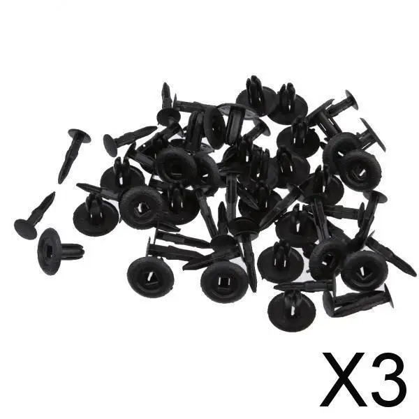 3-6pack 30pcs Nylon Bumper Fastener Rivet Retainer for Mazda GJ2168885