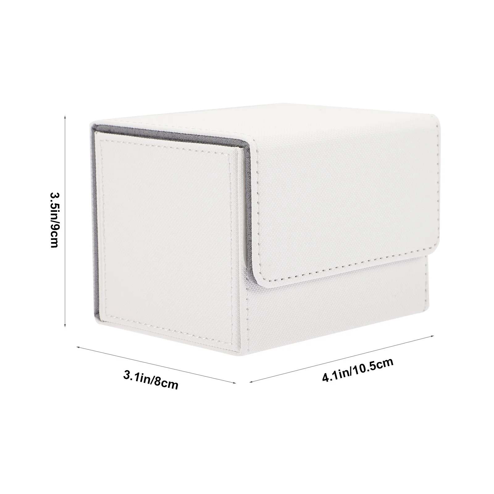 Large Capacity Games Cards Box Organizer for Card Desk Collection Storage PU Protective Case for Poker Trading Cards