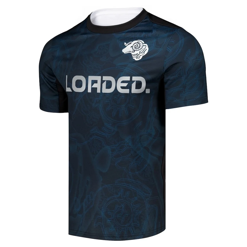 2026_2027 Derby County Englische Fußballvereins-Trikots für Herren und Damen, Sportliche Oversize-Atmungsaktive Schnelltrocknende Streetwear-Oberteile – Detail 1