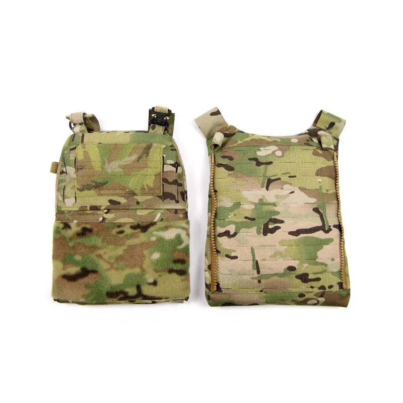 Tactical Raiders FCV5 Plate Carrier Base SAPI Armor Plate Pouch Set NIR Compliant MC Multi Camo TR035