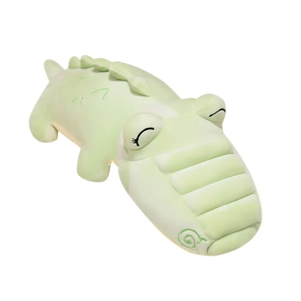 

Stuffed Animal Crocodile Plush Toy Pendant Hugging Pillows Green Stuffed Crocodile Dolls Soft Cartoon Crocodile Throw Pillows
