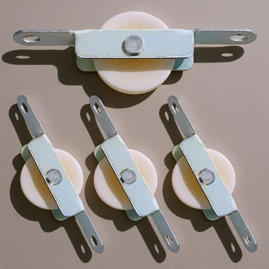 

Cantilever Patio Umbrella Repair Kit Sliding Door Roller Wheel Replacement for Outdoor Parasol Pulley and Canopy System