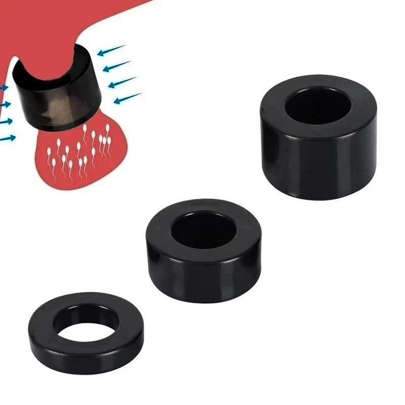 3 Sizes Male Penis Cock Rings Locking Delay Ejaculation Ball Stretcher Sex Toy For Men Testis Restraint Adult Products