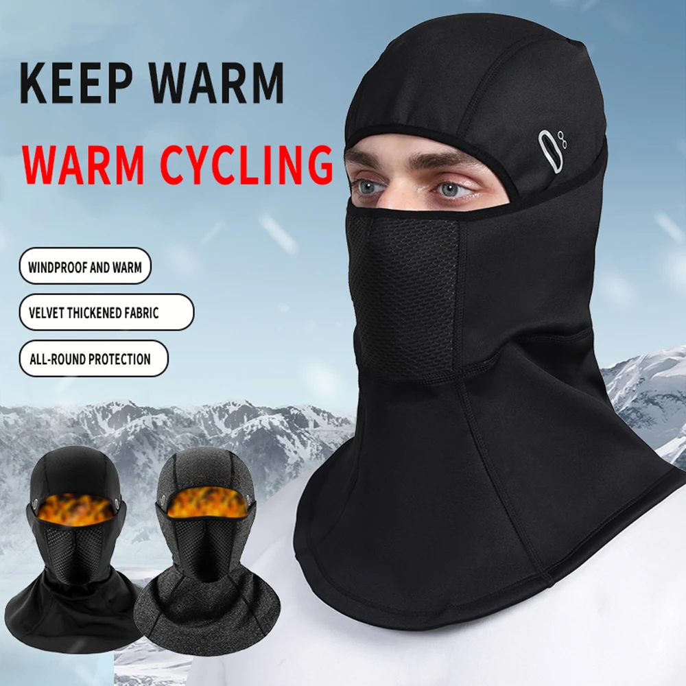 Windproof Balaclava Winter Face Mask and Neck Warmer for Skiing  Cycling, Motorcycle, Snowboarding Thermal and Breathable Cold W