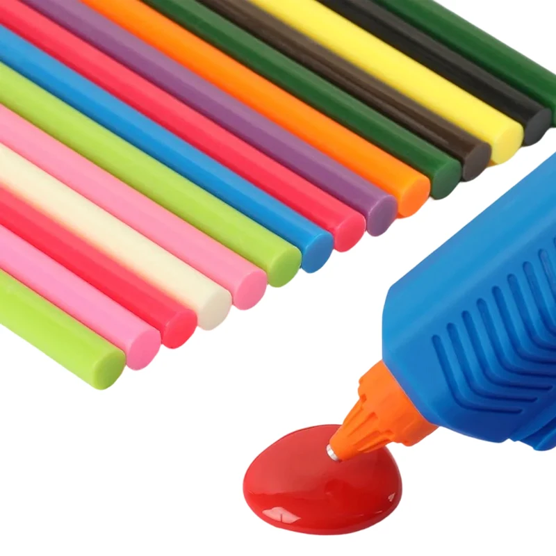 Colorful Hot Melt Glue Sticks Body Dent Removal Repair Strips Strong Viscosity Adhesive Rod Electric Glue Gun Heat Pistol Stick