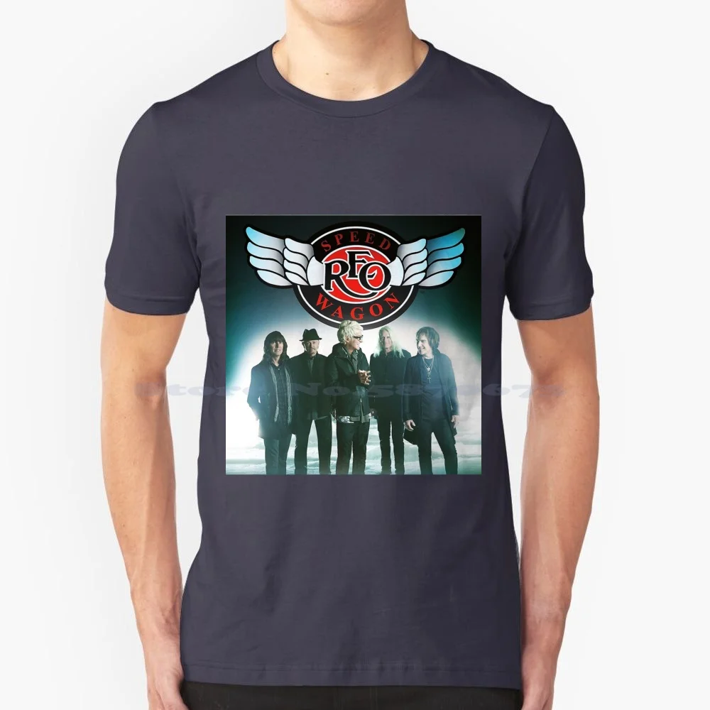 Live Reo Concert Speedwagon Tour 2023 Masept T Shirt 100% Cotton Tee Live Reo Concert Speedwagon Tour 2023