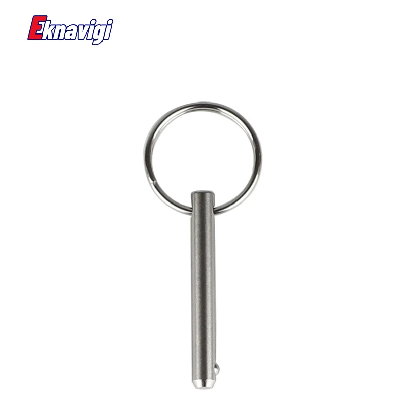 

1PCS 316 Stainless Steel Safety Pin Spring Steel Ball Pin Yacht Accessories Quick Loading and Unloading Steel Ball