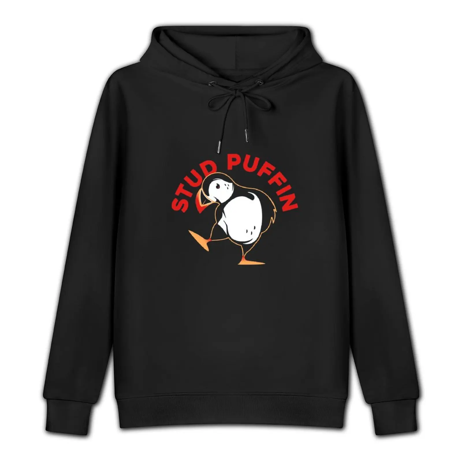 Stud Puffin Pullover Hoodie men clothing men wear japanese style men's clothes hoodie streetwear