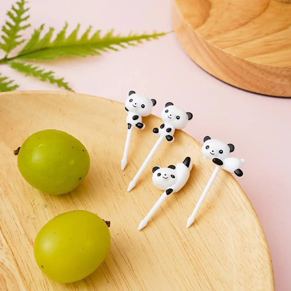 Children's Food Pick Cute Animal Funny Cartoon Animal Fruit Food Toothpick Convenient Lunch Box Decorative Accessories