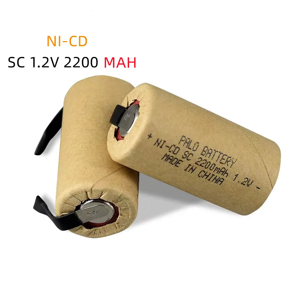 SC 1,2 V 2200mah Nicd Batterien Unter C Ni-Cd Akku Batteria Für Elektroschrauber Bohrer Power Tools