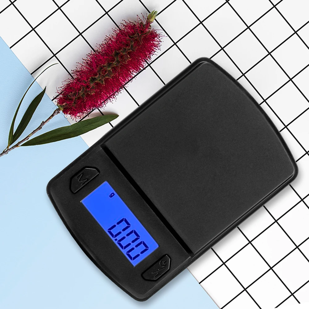 Weighing Scale 200g/300g/500g X 0.01g Electronic Precision Scales Balance Digital Mini Kitchen Scale Electronics Pocket Scale