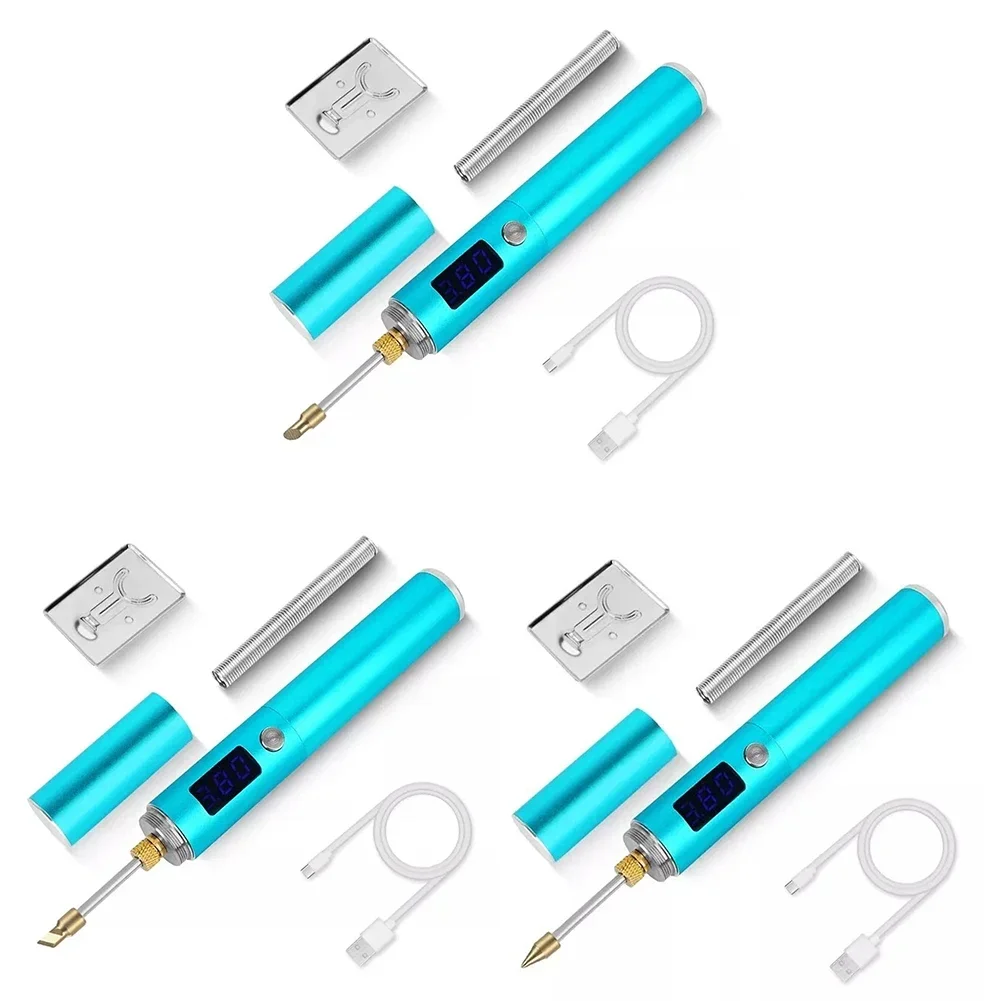 Imagem -05 - Usb Ferro de Solda Recarregável Host sem Fio Calor Rápido de Alta Potência Ferro de Solda Elétrico Bs45