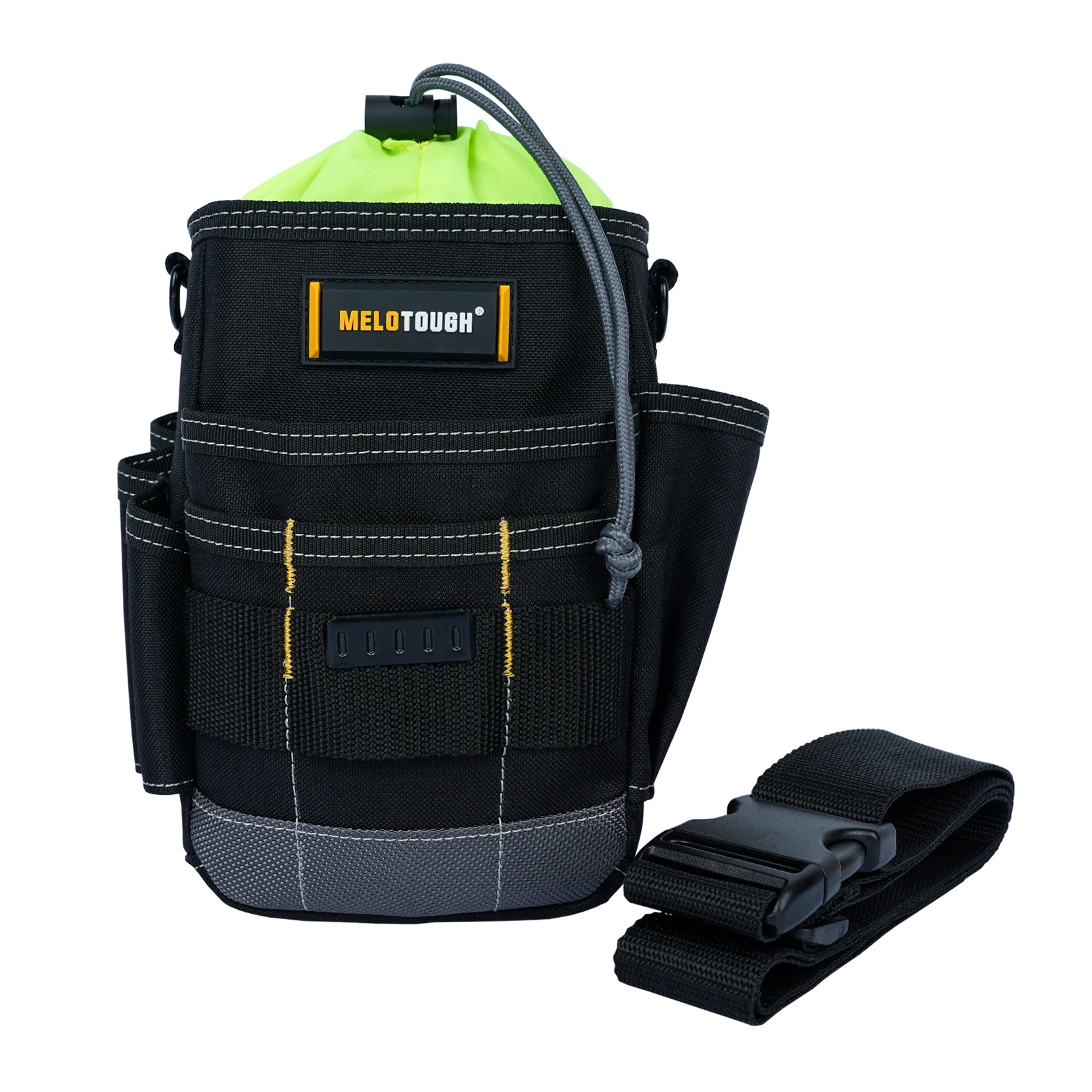 MELOTOUGH Electrician Tool Pouch Tool Belt Pouches Multiple Pockets Tool Organizer for Technician, Maintenance, HVAC