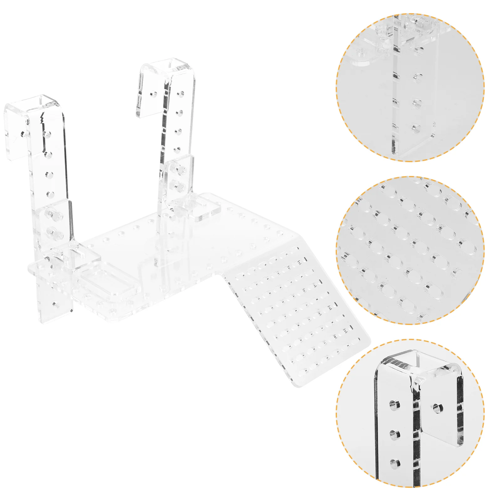 Turtle Terrace Acrylic Climbing Transparent Rest Platform Tortoise