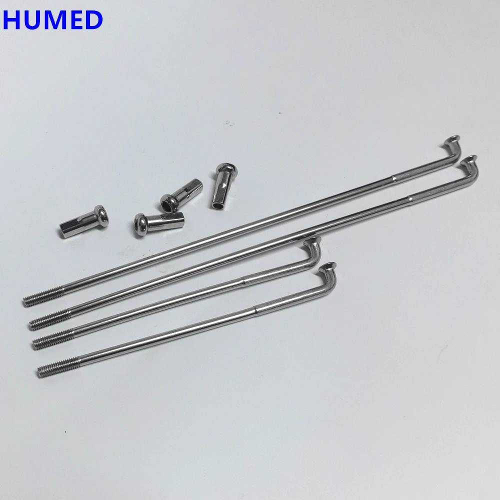 

40pcs/lot Motorcycle front or rear Rim wheel spoke kit set case for CJ-K750 R12 R75 R72 M1 M72 Motorcycle steel wire wheels