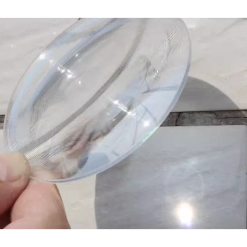 

Diameter 70mm 80mm 90mm 100mm Round Fresnel Lens Optical PMMA Threaded Condenser Concentric Lens for LED Light Projector VR Lens