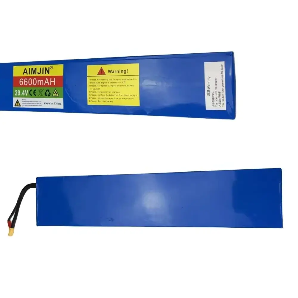 

For Electric Bicycle Moped Balancing Scooter 29.4V 6600mAh 7S2P 18650 li-ion Rechargeable Battery Pack