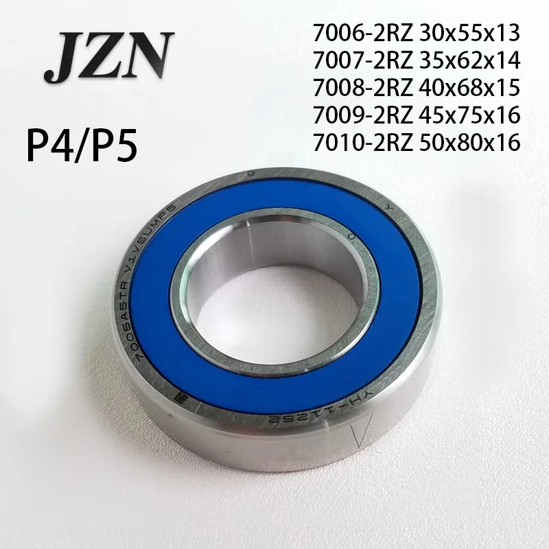 High-Precision Angular Contact Bearing 7006 7007 7008 7009 7010 -2RZ P5 Engraving Machine Bearing a Single Free