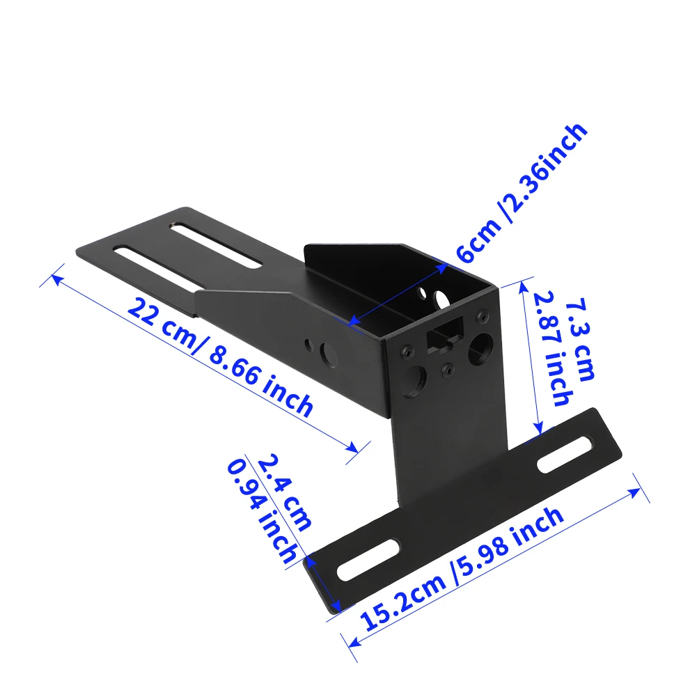 Czarne aluminium dla Sur-Ron uchwyt na tablicę rejestracyjną wspornik tylnego światła wspornik elektryczny ogon roweru Tidy Fender Eliminator Kit