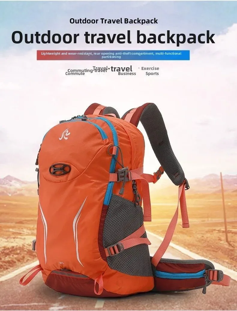 

Рюкзак для альпинизма на открытом воздухе, дышащая и водонепроницаемая дорожная сумка, портативная спортивная сумка большой вместимости