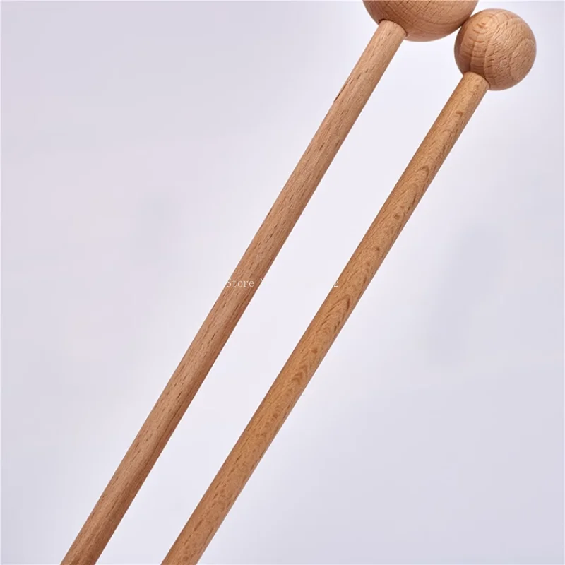 Beech Round Ball Stick Pottery Tool Double Head Round Ball Stick DIY Pottery Hand Office Model Sculpture Special Auxiliary Tools