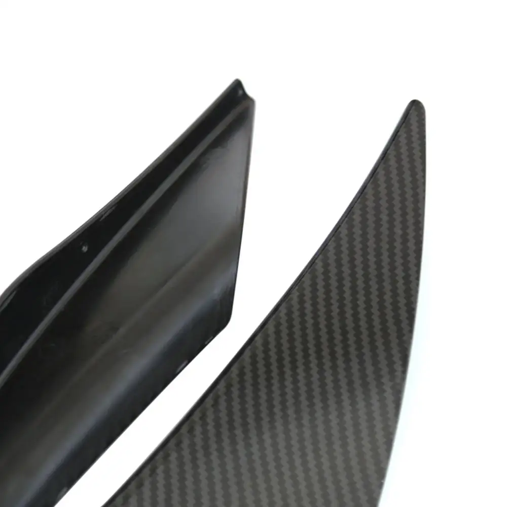 Front Bumper Canard Diffuser Splitter Fins Valence Spoiler Body Kit Universal For BMW G20 F10 F30 F31 F32 F33 Car Accessories