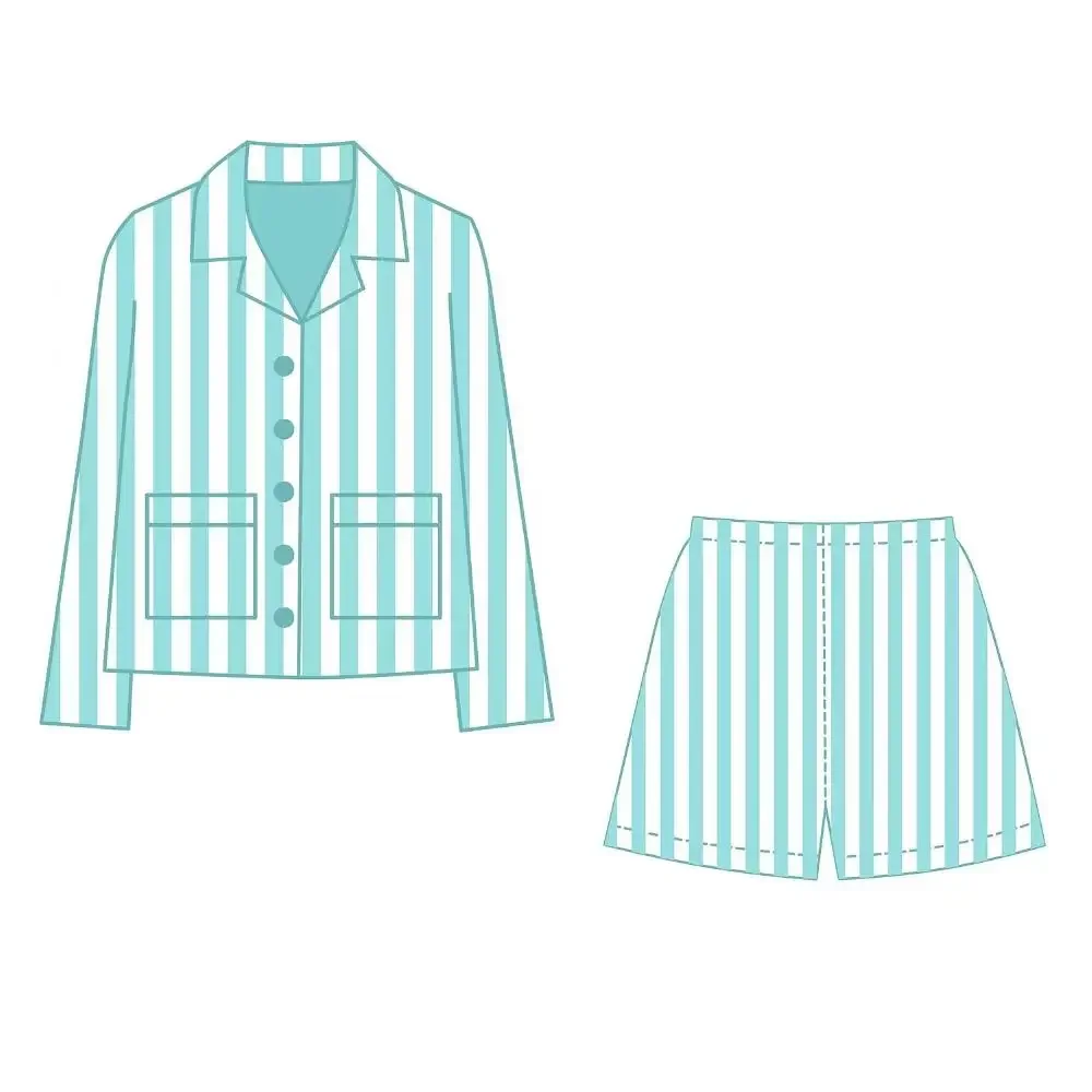 Anime cosplay Miku Blue and White Striped Hospital Uniform Women Men Cosplay Costume Halloween Illness Miku Home Sleepwear