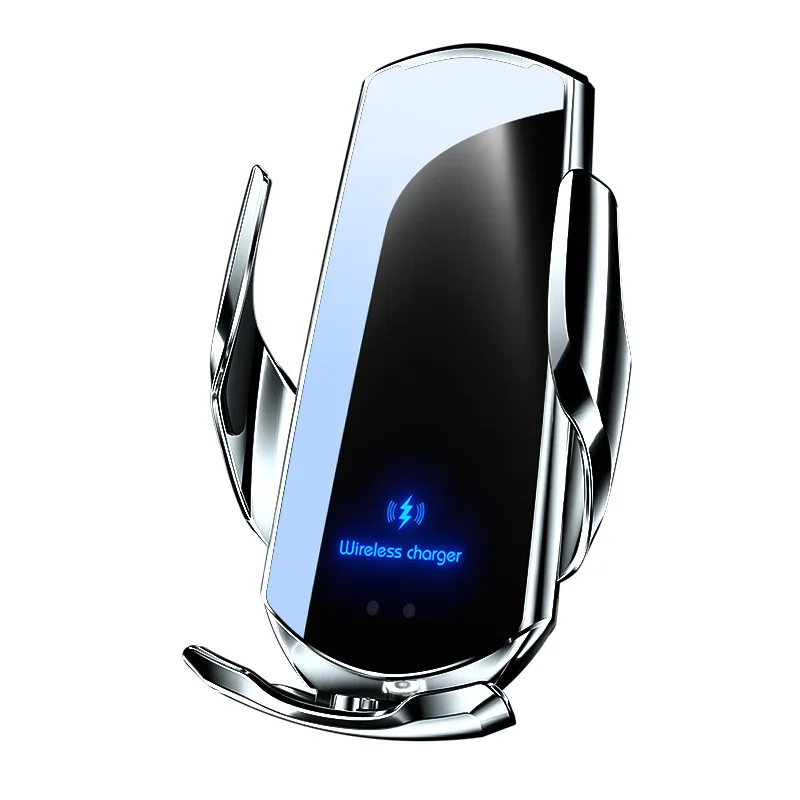 

Q3 Smart Sensor Car Phone Wireless Charger 15W Fast Charging Auto-Clamping Car Phone Holder for iPhone and All Qi Enable Android