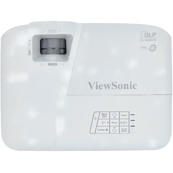 ViewSonic 사무실 회의용 DLP 비디오 프로젝터, 고휘도 프로젝터, SVGA 800*600, PA503S, PA503SE, 4000 루멘