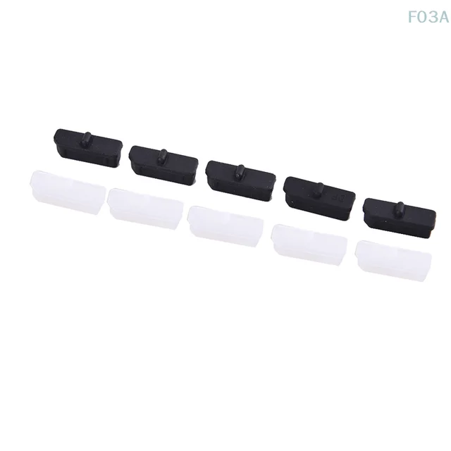 5 sztuk DisplayPort Osłona ochronna Gumowe osłony Osłona przeciwpyłowa do złącza DP komputera