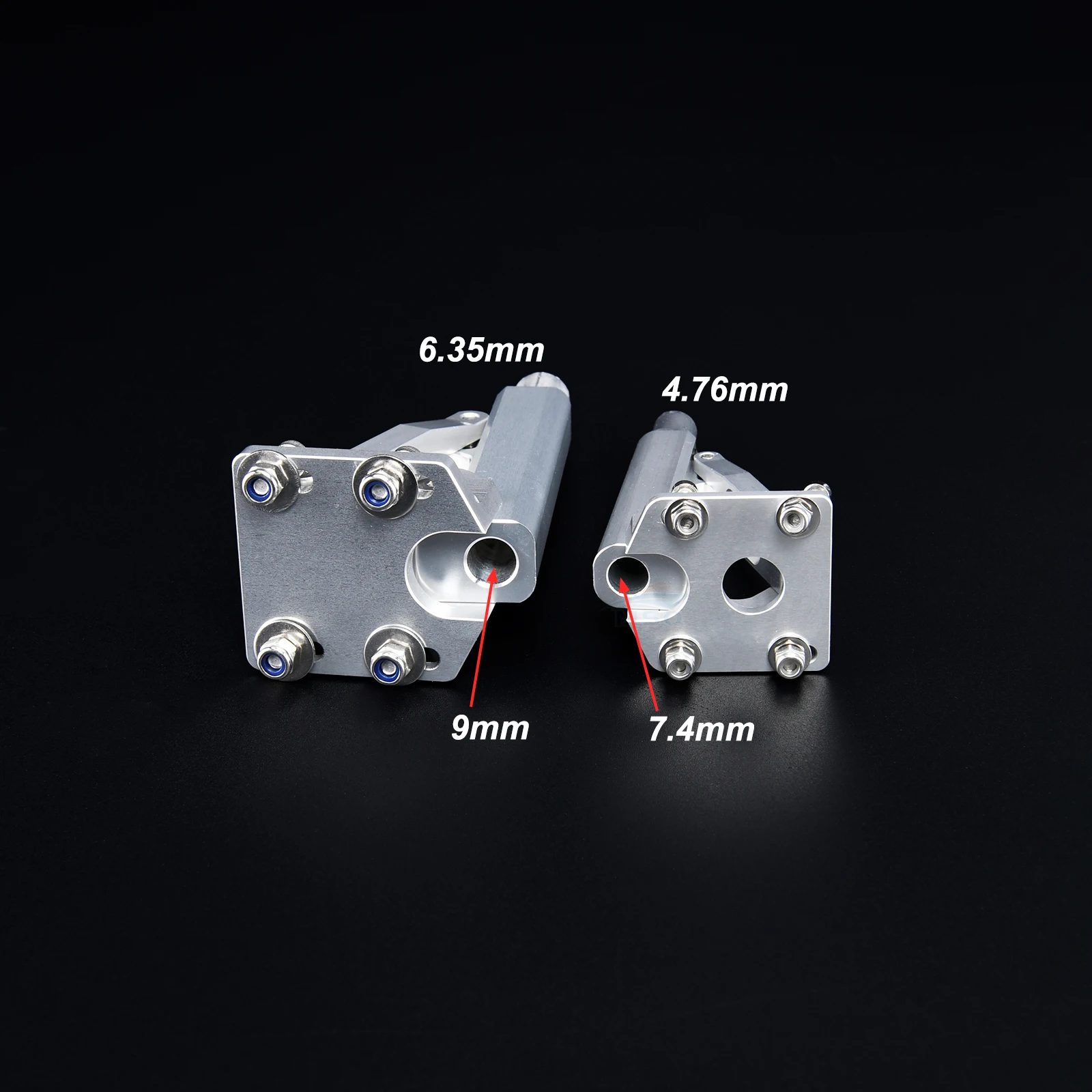 Rc قارب قابل للتعديل طول الألومنيوم ستينغر محرك للقوارب البنزين الكهربائية 4.76 مللي متر/6.35 مللي متر عمود كابل مرن