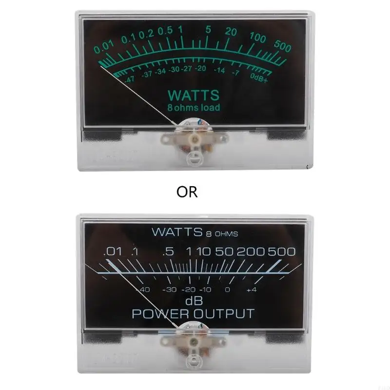 

2025 New Pointers VU Meter Practical Digital Power-Meter Audios Amplifier Board DB-Sound Level with Backlights