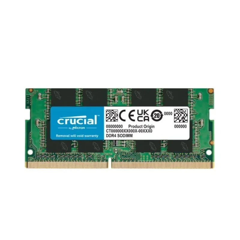 CRUCIAL DDR4 32GB 3200Mhz SO-DIMM 1.1V/1.2V/ 1.6V Notebook RAM Laptop Memory