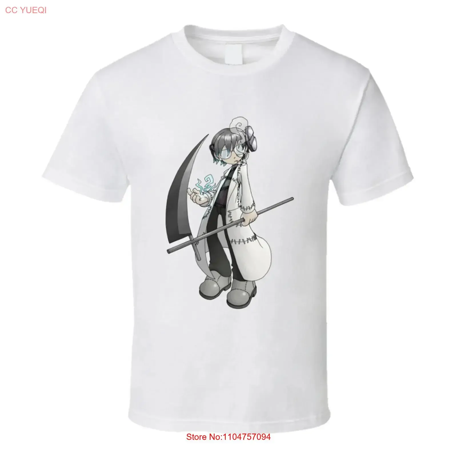 Soul Eater Doctor Stein White T Shirt vintage Washed Stylish designer clothes Soft Comfortable Casual Versatile Stretched