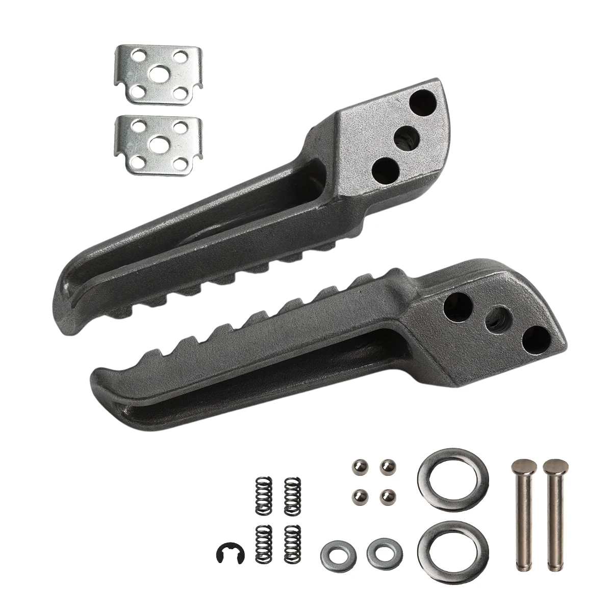 Motorcycle Rear Footrests Foot Pegs For KAWASAKI NINJA 400 2018-2023 Ninja ZX-4RR 2023 Z400 2019-2023 Z900 Z900 ABS/SE 2017-2024