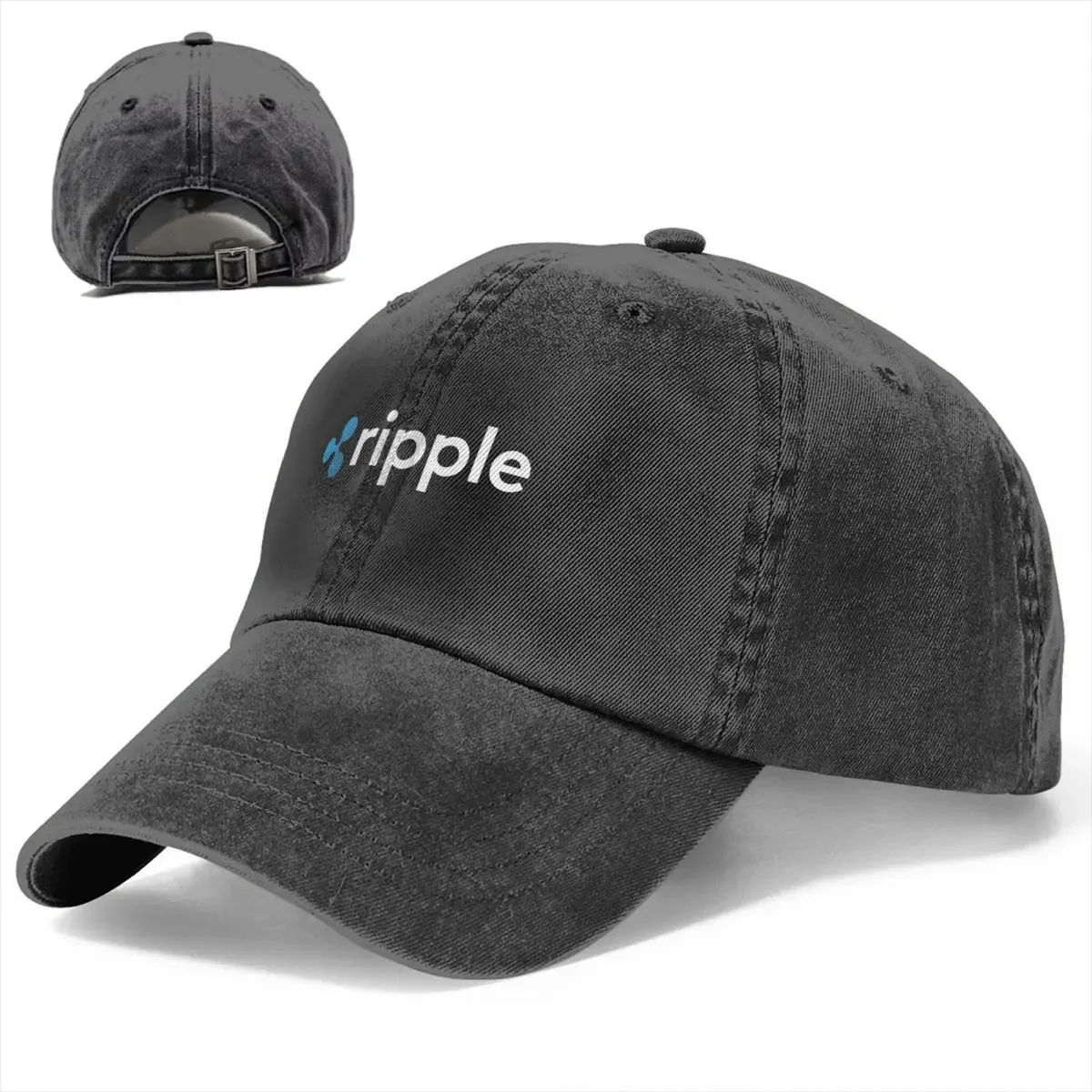 Ripple XRP Crypto Cryptocurrency Baseball Caps Funny Block Chain Money Snapback Hat Activities Cap Original Hats for Men Women