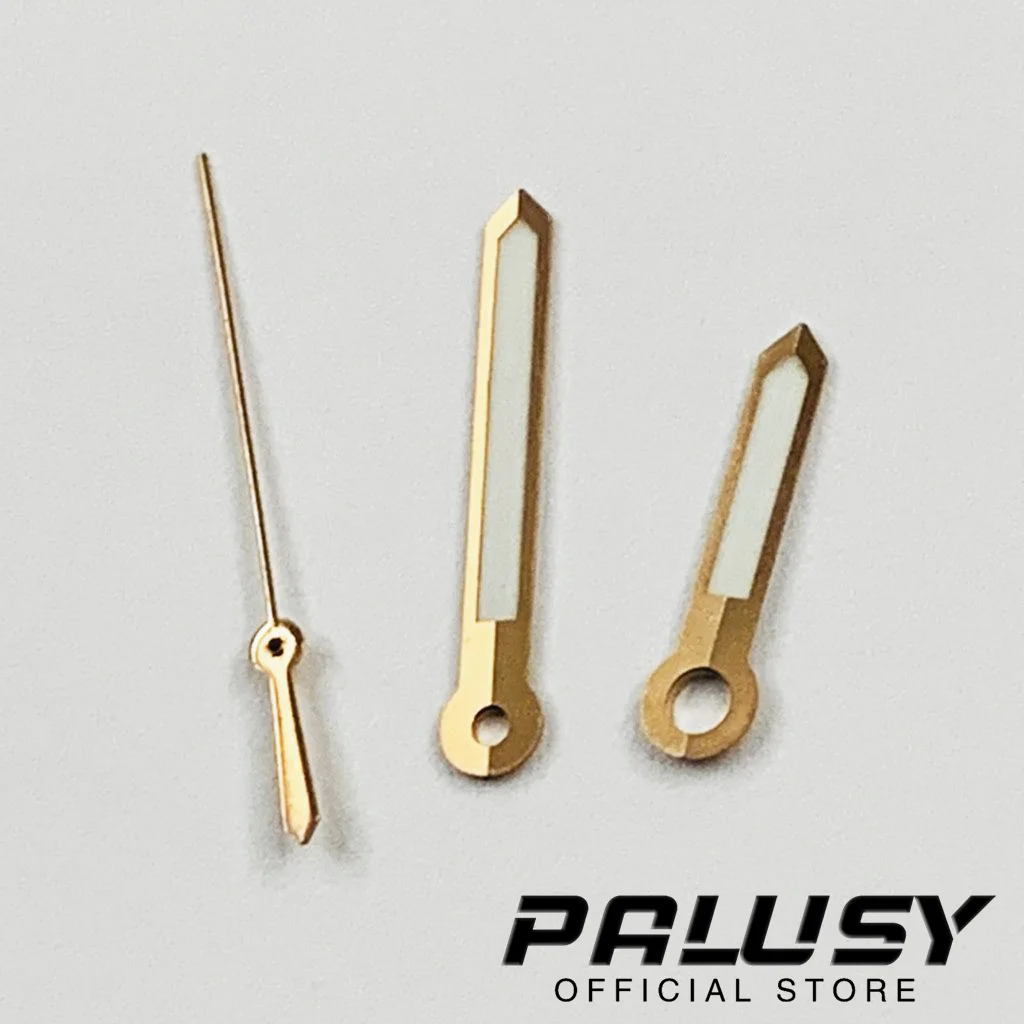 Rose Gold Watch Hands Green Luminous Hands For NH35/NH36/4R/7S Movement Watches Pointers