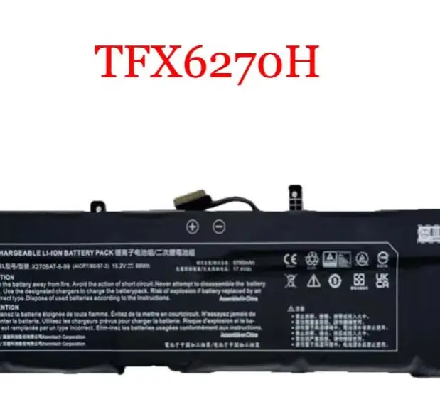 

Новая батарея для ноутбука Hansung TFX6270H 15.2V 99Wh 6780mAh