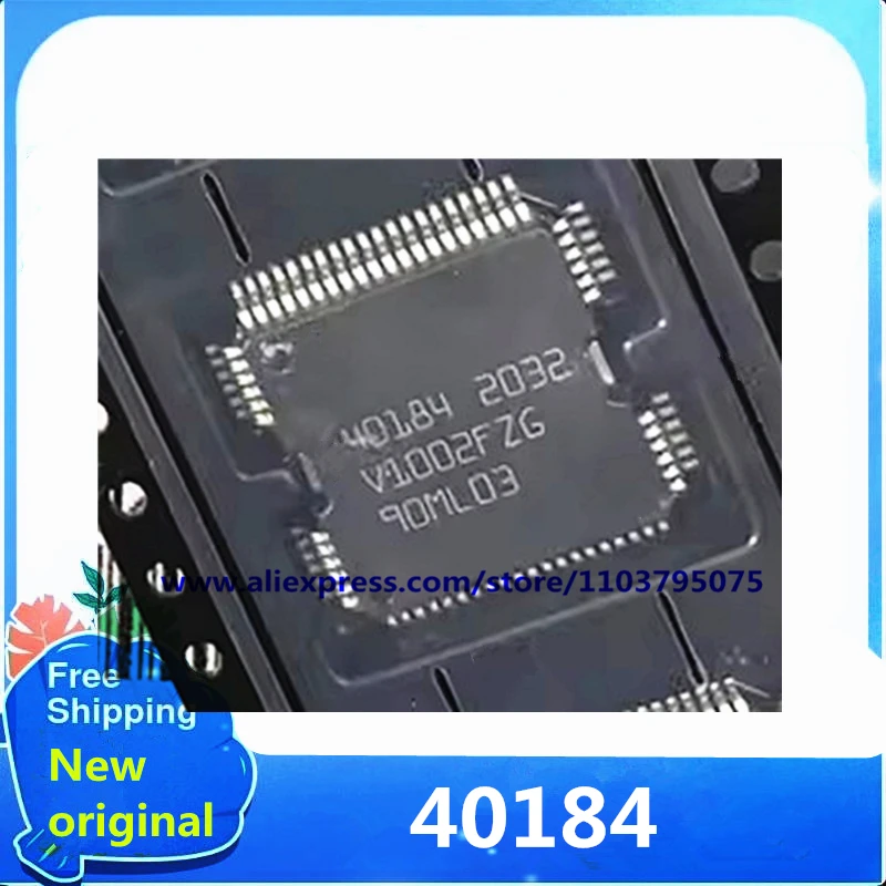 5Pcs/Lot 100% New Original 40184 QFP-64 Car Computer Board Vulnerable Driver IC