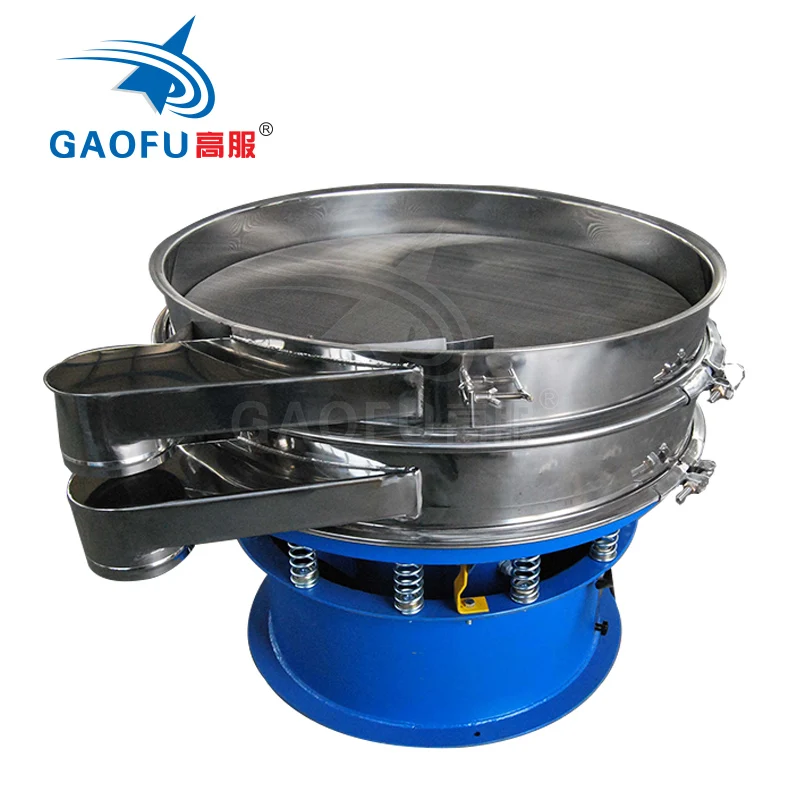 Industrial Sieves Small Screening Plastic Powder Separator Sift Rotating Vibrating Sieve Machine