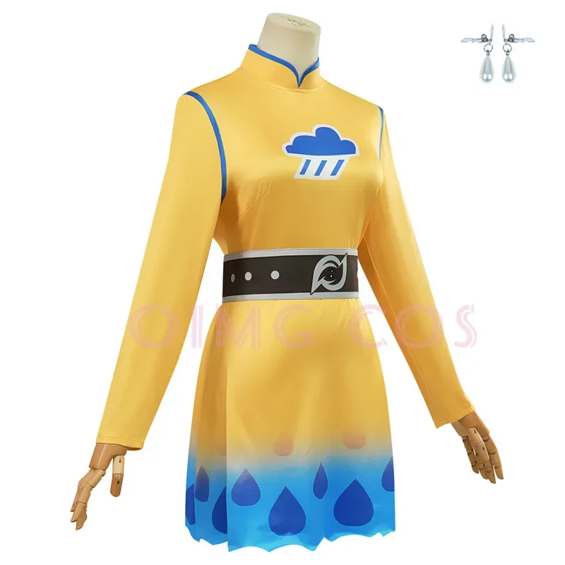

Megamind Weather Lady Cosplay Costume Adult Carnival Uniform Halloween Party Anime Costumes Masquerade Women Game