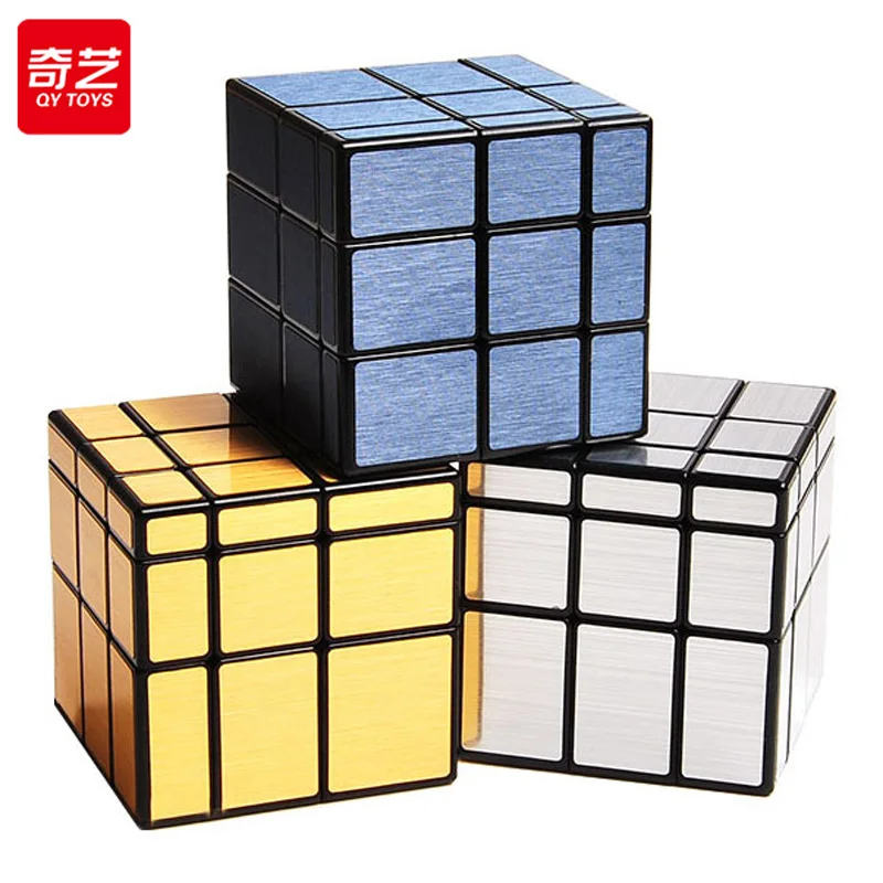 QiYi-Cubo mágico especial espejo para niños, rompecabezas de velocidad profesional, Speedcube Original, 3x3x3 2x2, 3x3 2x2