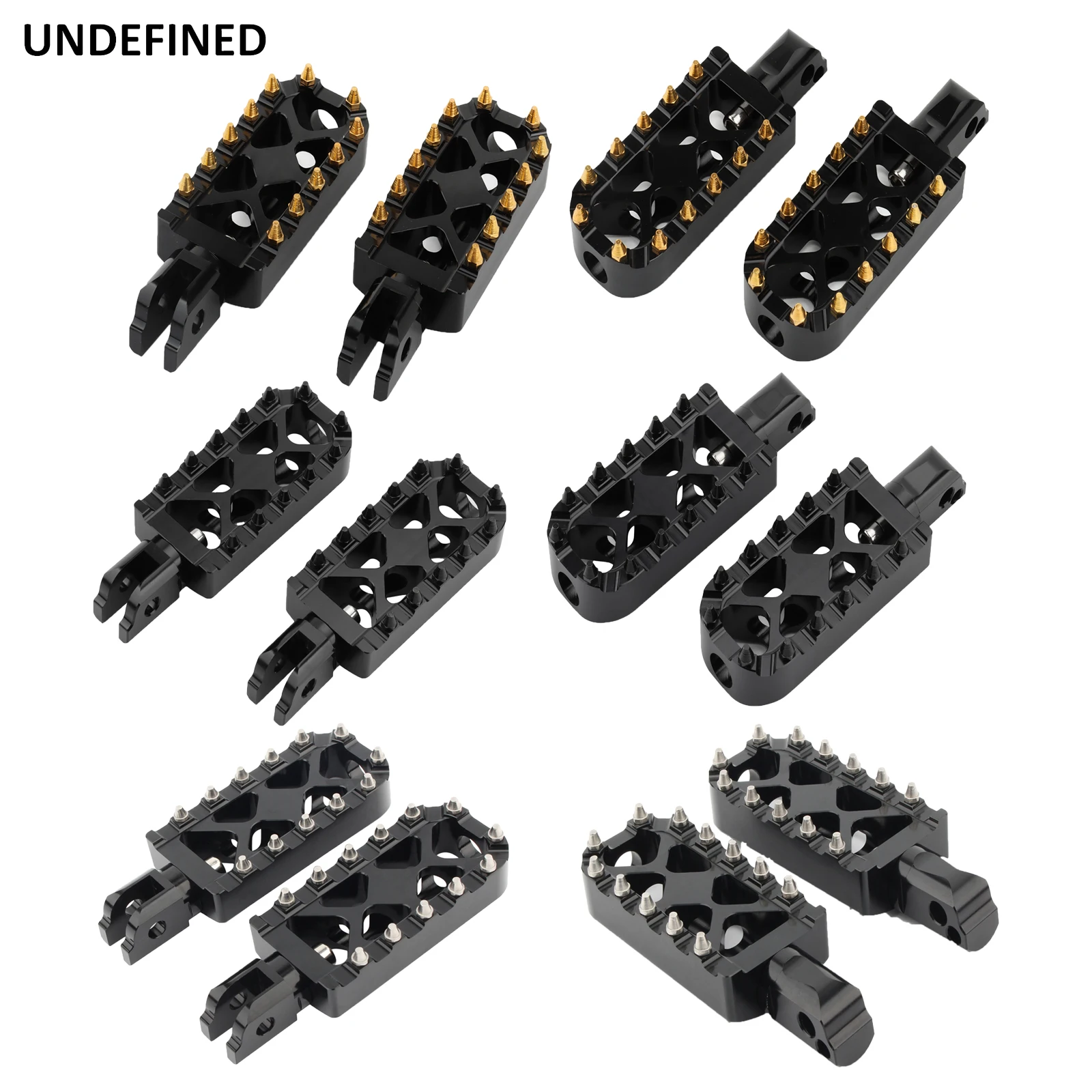 

MX Front Rear Foot Pegs Motorcycle Footrests Pedals For Harley Softail Slim Fat Boy Sport Glide Street Bob Low Rider 2018-2020