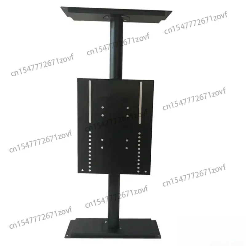 LCD TV partition 360 degree rotating frame LCD TV line inner rotating bottom tube hidden set