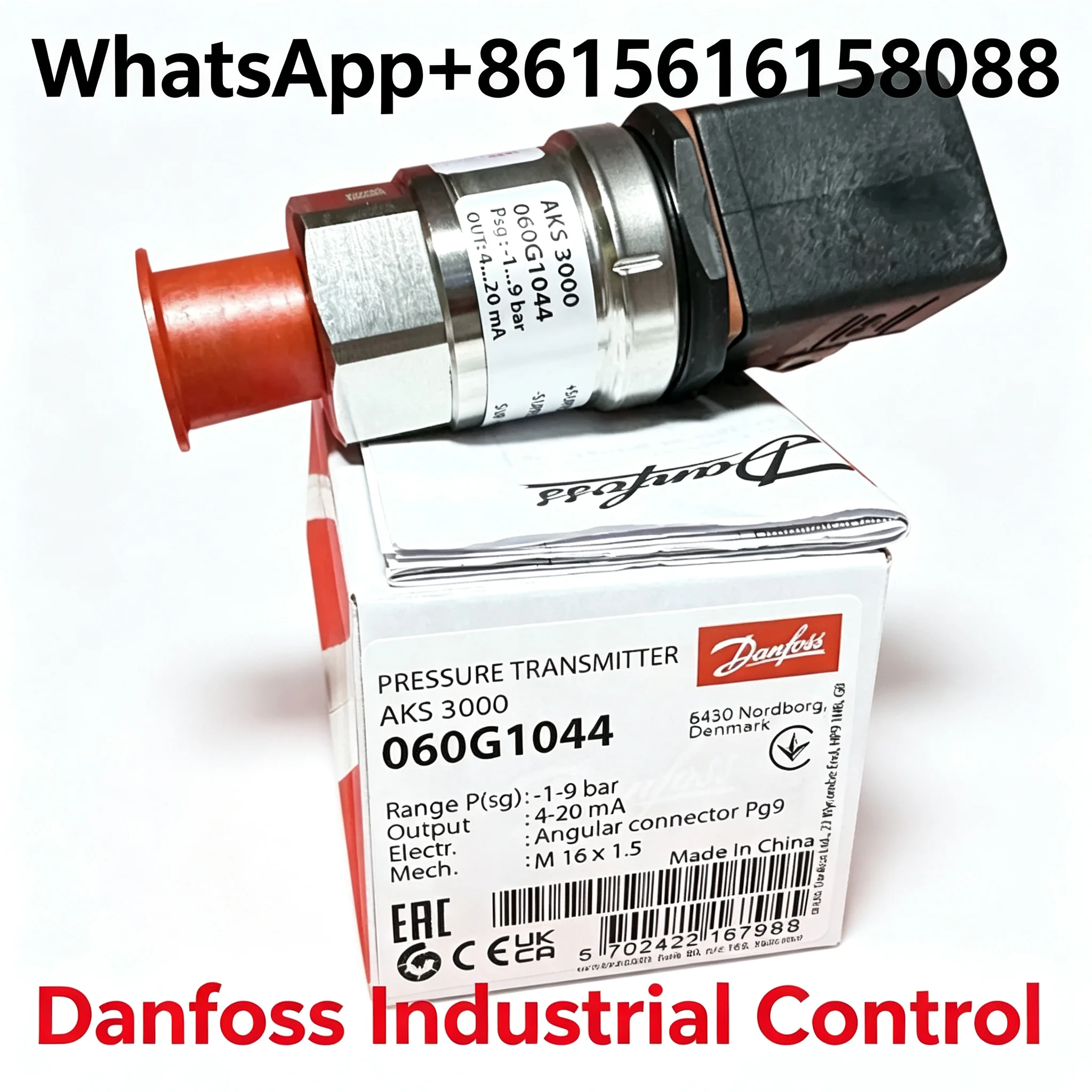 060G1081  060G6519  060G1044  060G1052  060G1327 Danfoss Pressure Sensor AKS3000 060G3958  060G6517  060G6518  060G1051