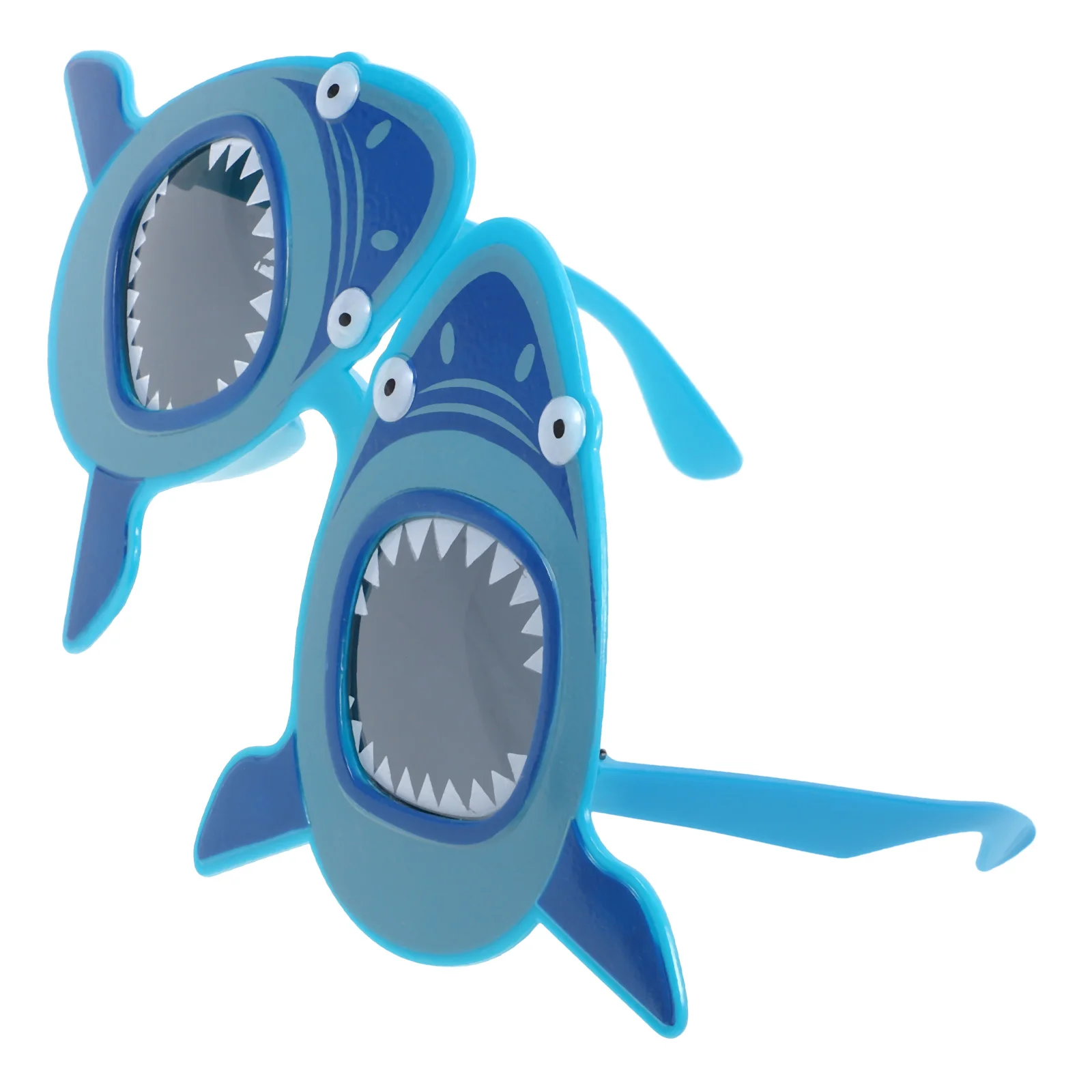 نظارات القرش المزخرفة، النظارات الشمسية الاستوائية، دعامة الصيف، إكسسوارات الحفلات المضحكة، مستلزمات الشاطئ، موضوع القرش الجديد للبالغين