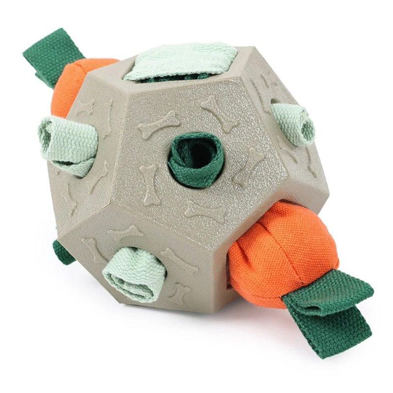 

Dog Puzzle Slow Feeder Toy Snuffle Ball Chewable Mental Stimulation Activity Toy
